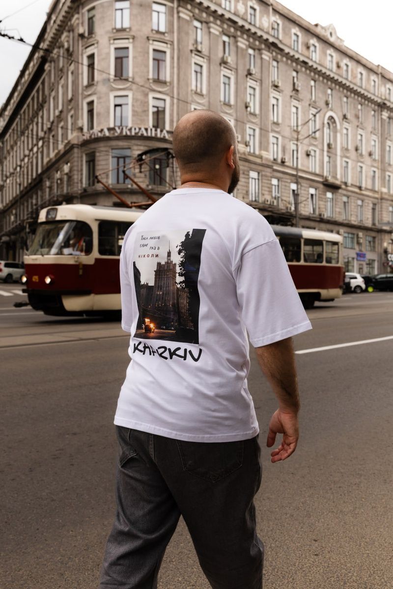 Футболка Reload - Kharkiv, білий 1002945000007 фото