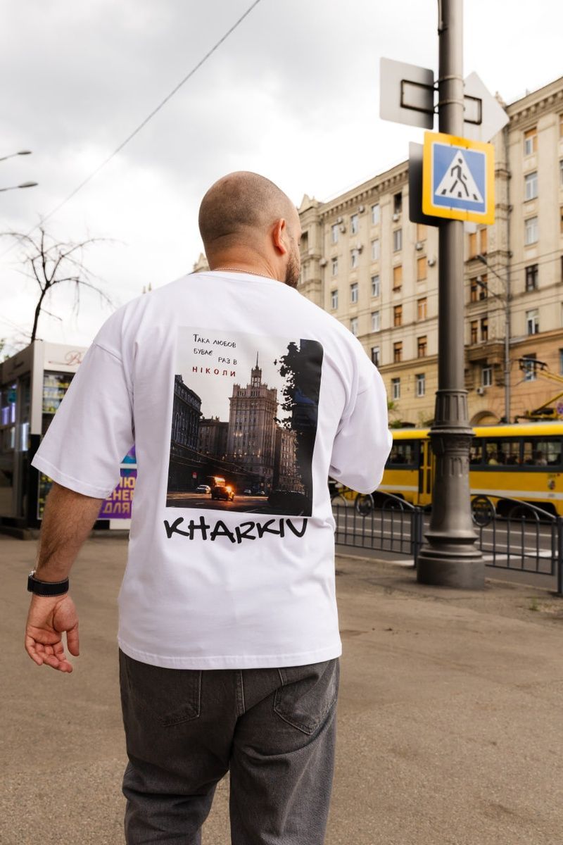 Футболка Reload - Kharkiv, білий 1002945000007 фото