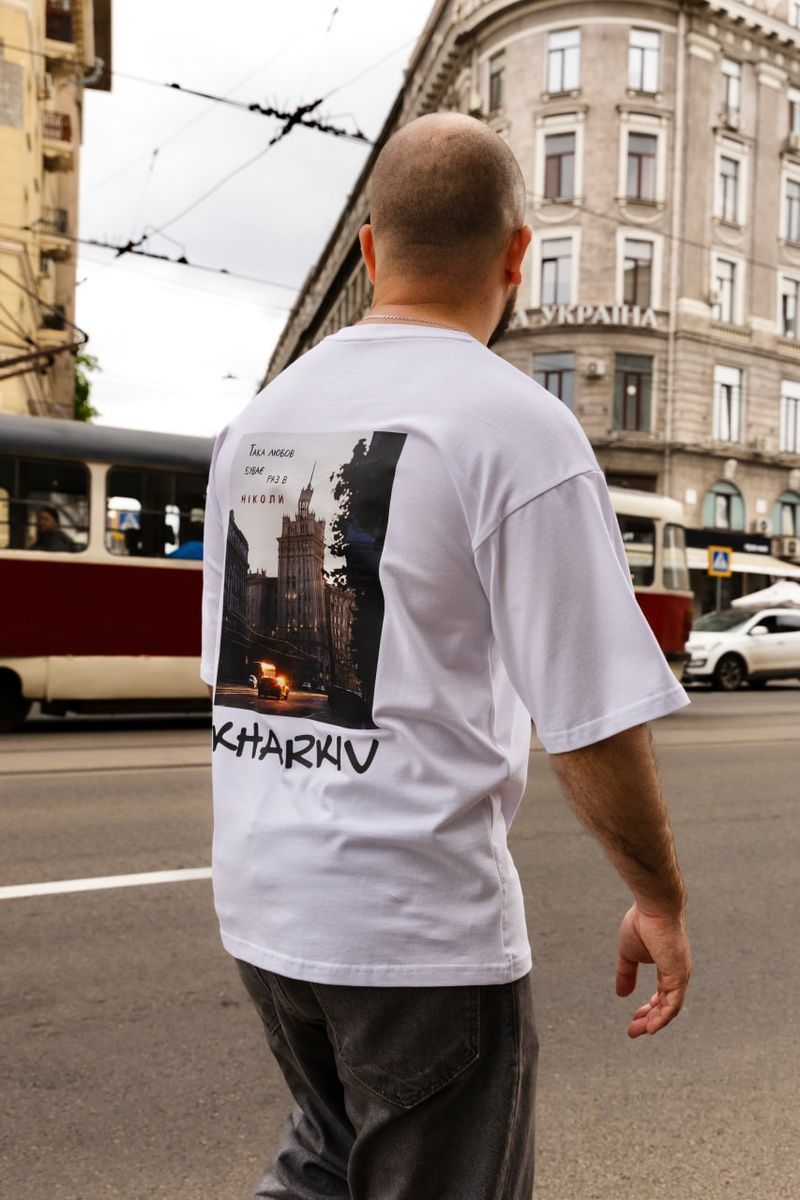 Футболка Reload - Kharkiv, білий 1002945000007 фото