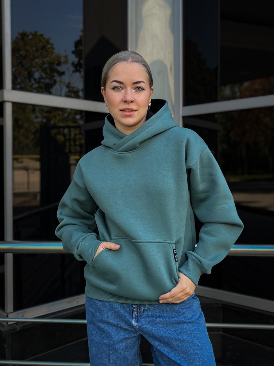 Худі Reload - Basic Fleece, морський 1001437000006 фото