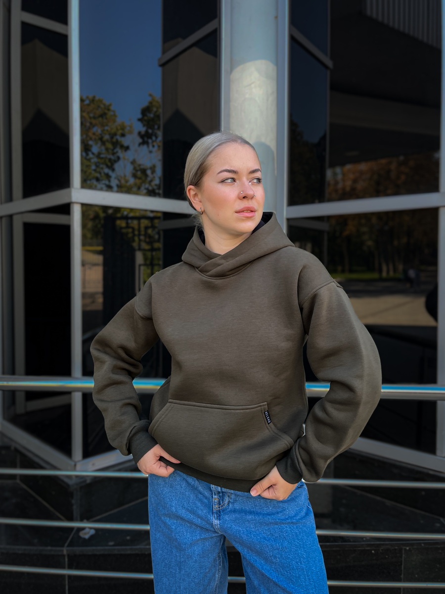 Худі Reload - Basic Fleece, хакі 1001441000009 фото