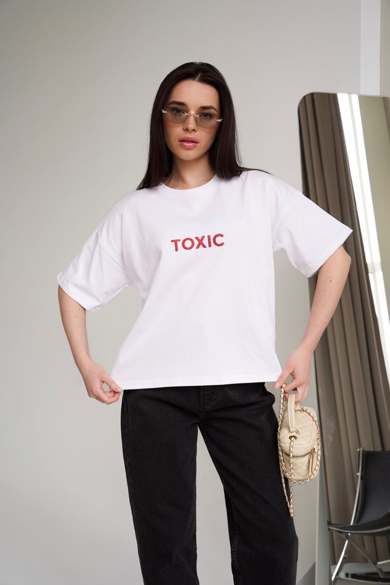 Футболка Reload - Toxic, білий 1004200000005 фото