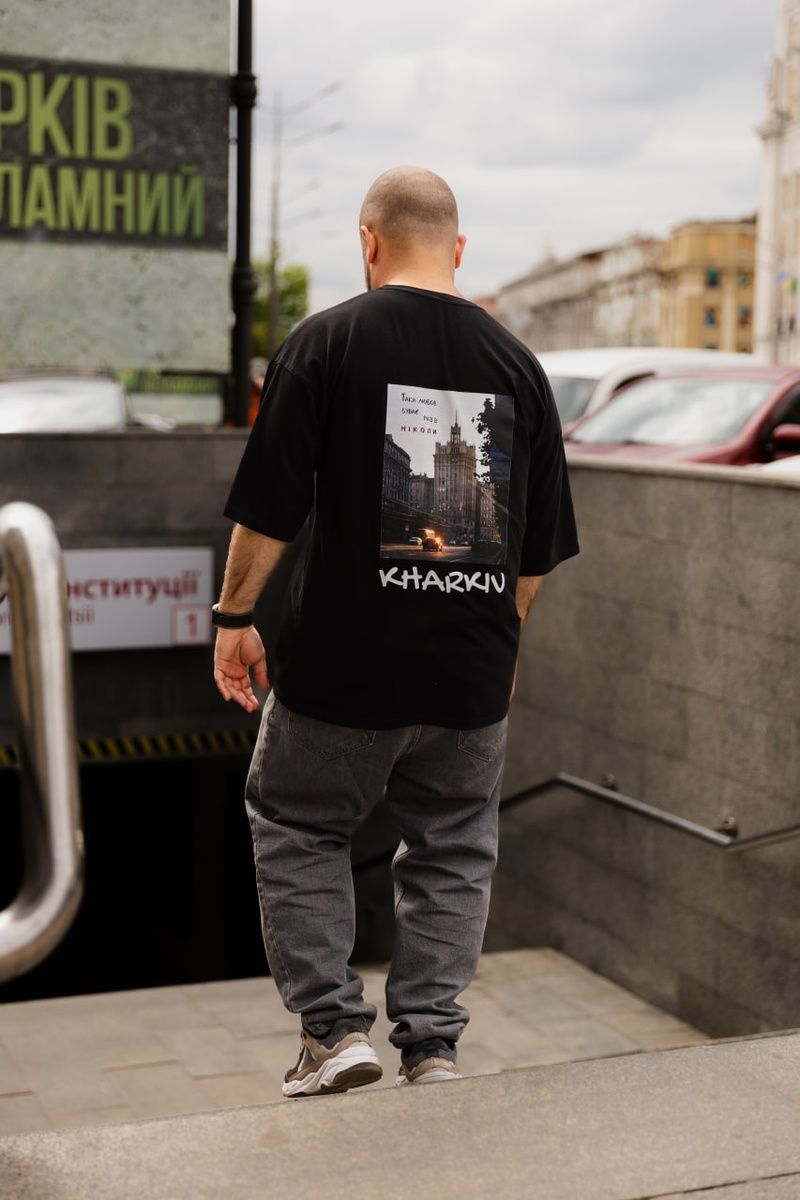 Футболка Reload - Kharkiv, чорний 1002548000008 фото
