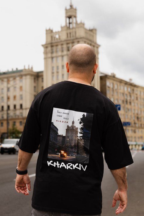 Футболка Reload - Kharkiv, чорний 1002550000003 фото
