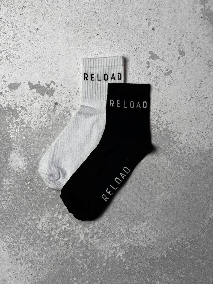 Шкарпетки Reload - Basic short , чорні 2100001261301 фото