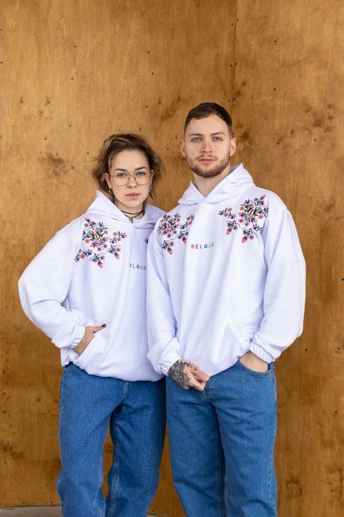 Худі Reload - Kvitka, білий 1002251000005 фото