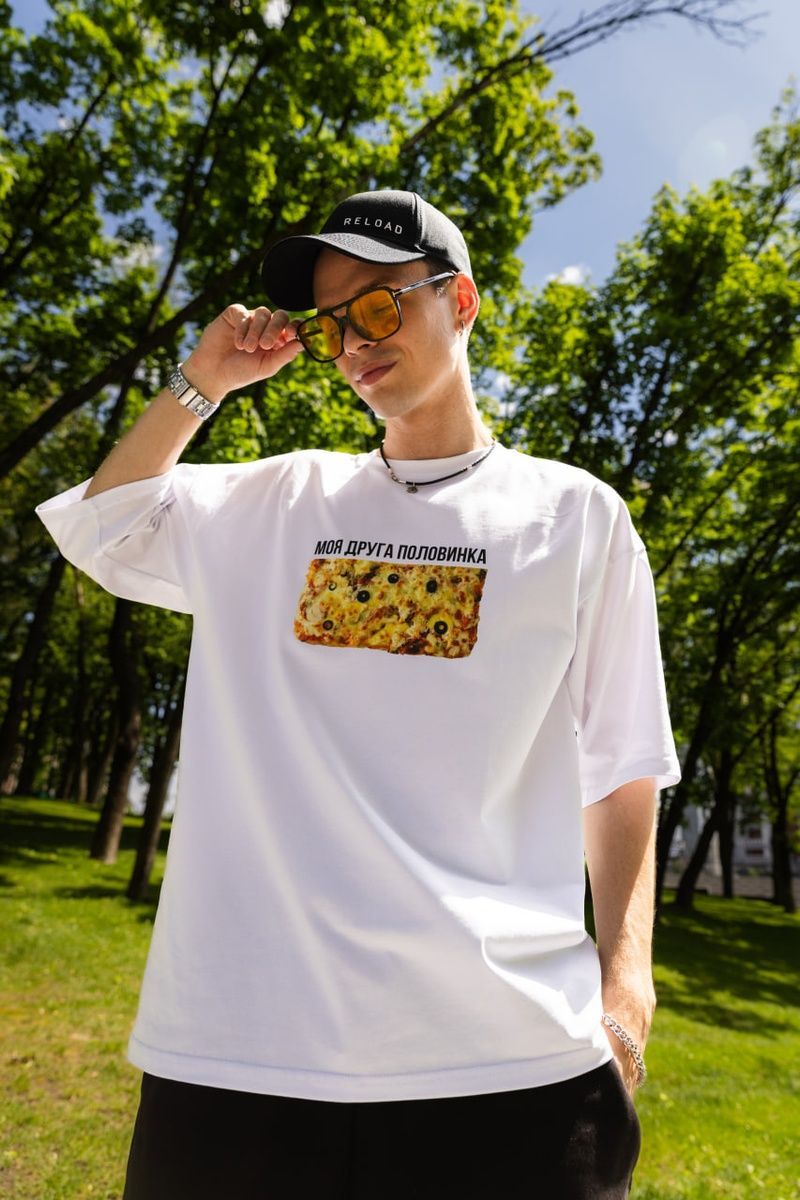 Футболка Reload&Bufet - Polovunka, білий 1002362000000 фото